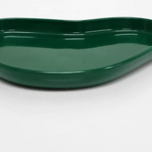 Bandeja Verde Escuro Orgânica - Plástica - Cód. 0092