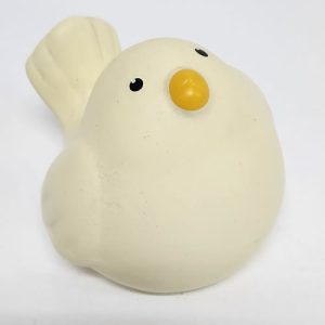 Pássaro - Amarelo Claro - Cerâmica - Cód. 0156