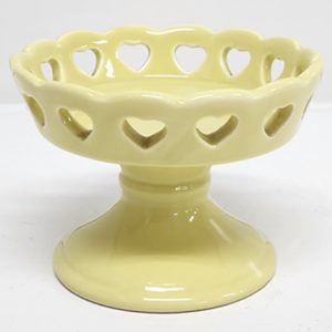 Porta CupCake - Amarelo - Cerâmica - Cód. 0170